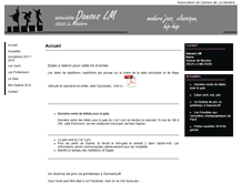 Tablet Screenshot of danses-lm.org